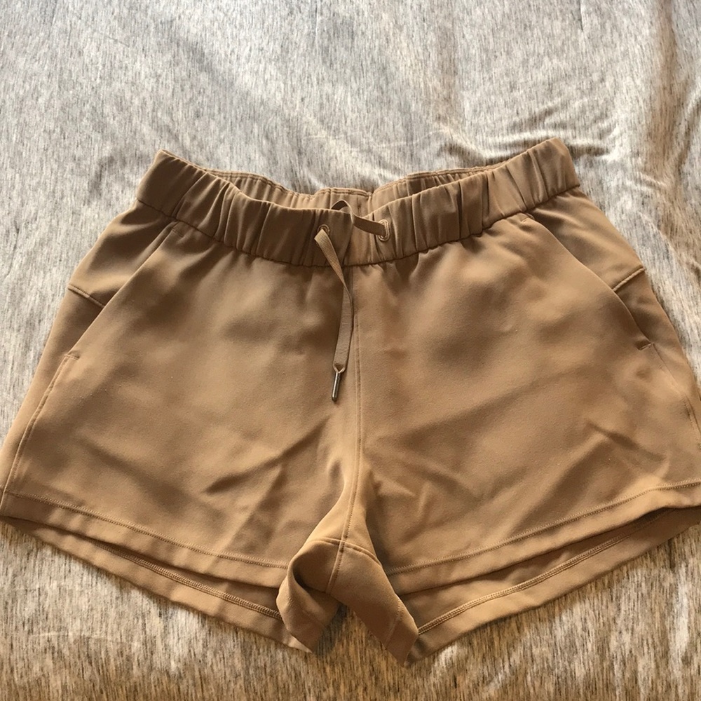 lululemon athletica Tan Athletic Shorts